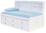 Twin Bookcase Daybed White