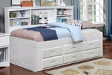 Twin Bookcase Daybed White
