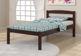 Donco Twin Econo Bed #color_Cappuccino