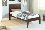 Donco Twin Econo Bed #color_Cappuccino