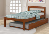Donco Twin Econo Bed #color_Espresso