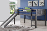 Twin Louver Low Loft with Slide