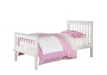 Twin Monaco Mission Bed in White