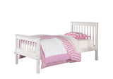 Twin Monaco Mission Bed in White