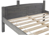Twin/Full Louver Bunkbed Antique Grey
