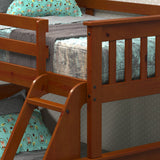 Twin/Full Mission Bunk Bed Light Espresso