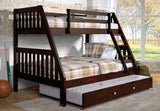 Twin/Full Mission Bunkbed Cappuccino