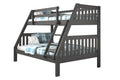 Twin/Full Mission Bunkbed Dark Grey