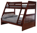 Twin/Full Mission Bunkbed Merlot
