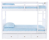 Twin/Twin Mission Bunk Bed in White