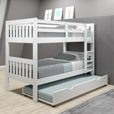 Twin/Twin Mission Bunk Bed White