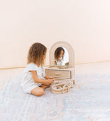 Little Rattan Play Tray