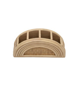 Rattan Rainbow Desk Organizer
