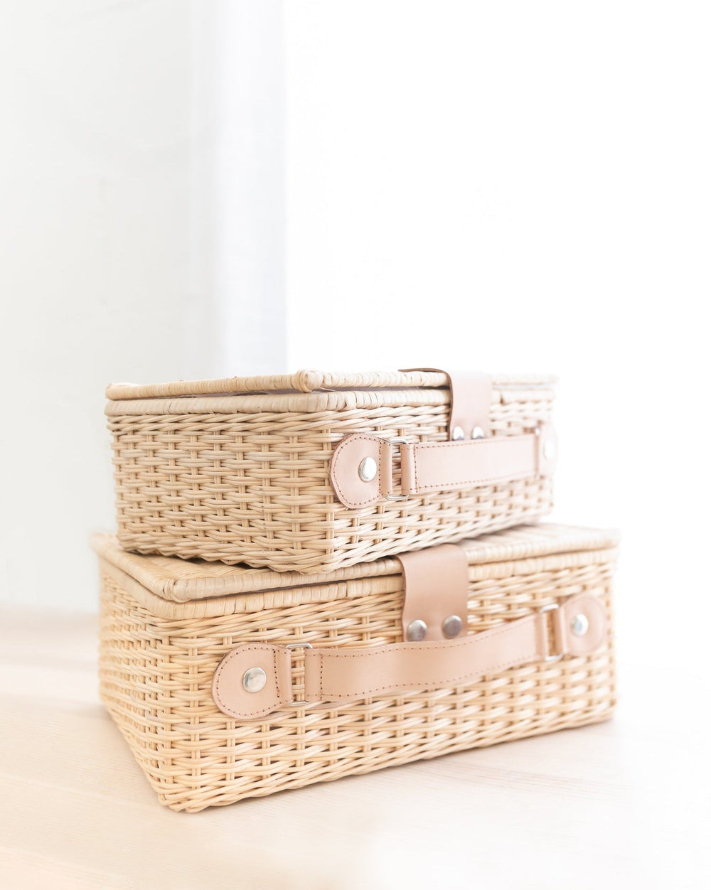Wicker Suitcases