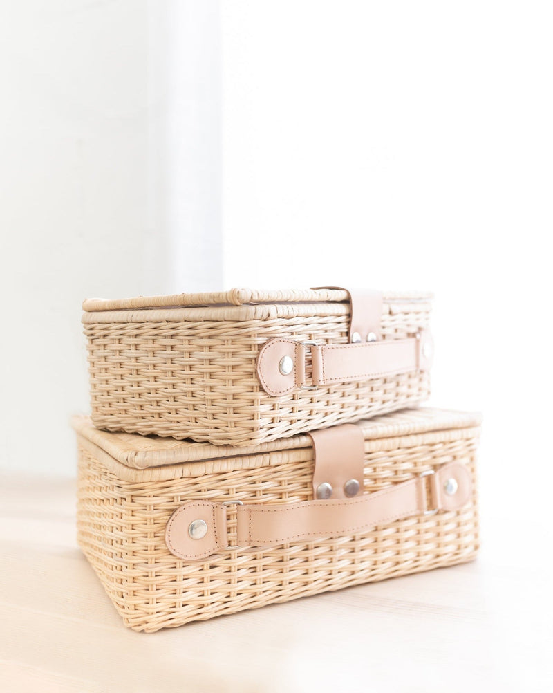 Wicker Suitcases