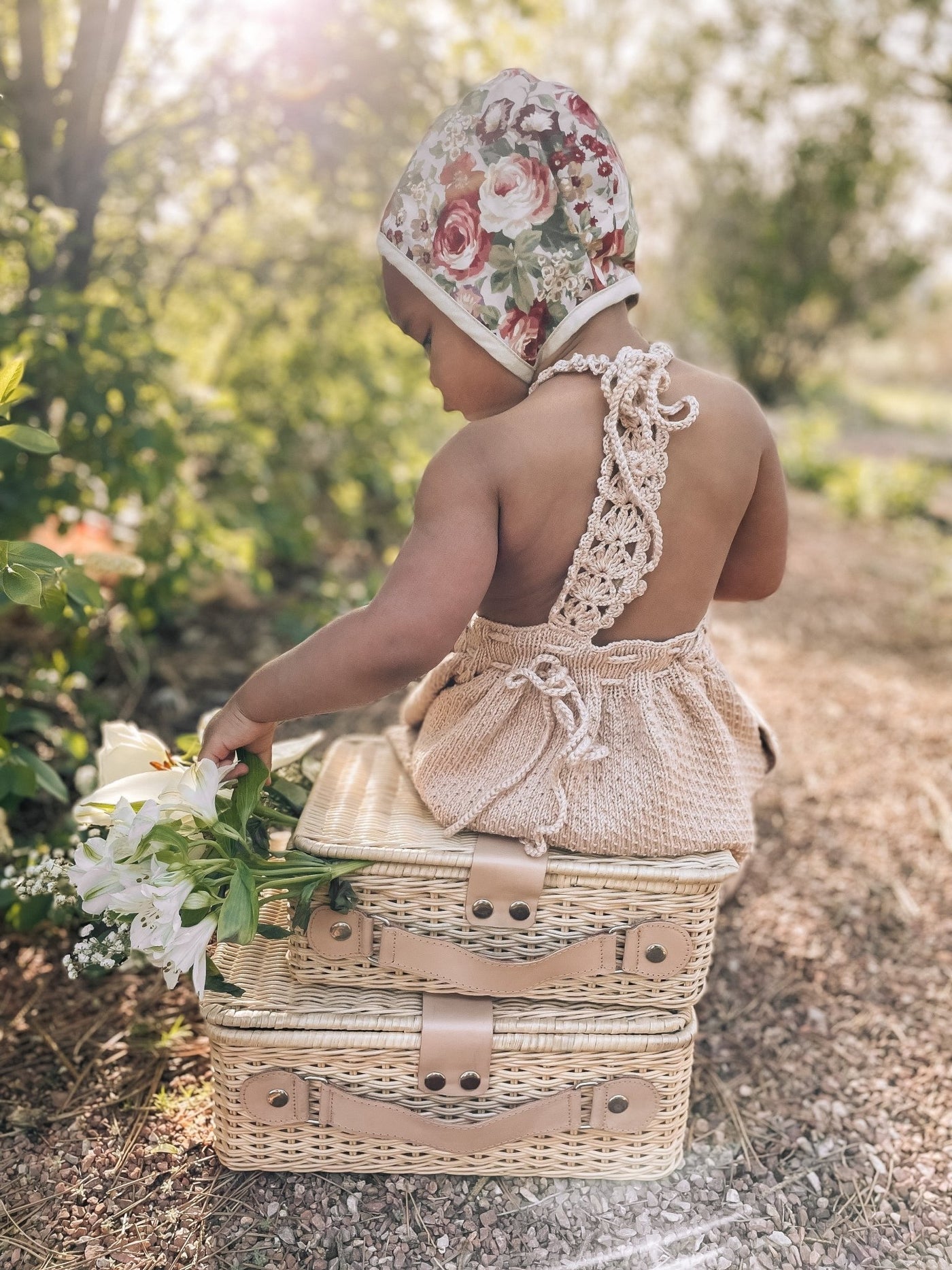 Wicker Suitcases