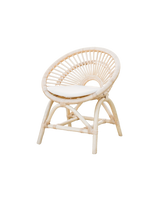 Rainbow Rattan Kids Chair - Natural