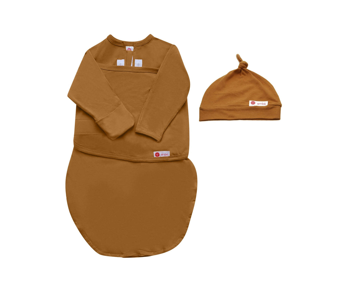 Hat + Long Sleeve Swaddle Sack Bundle