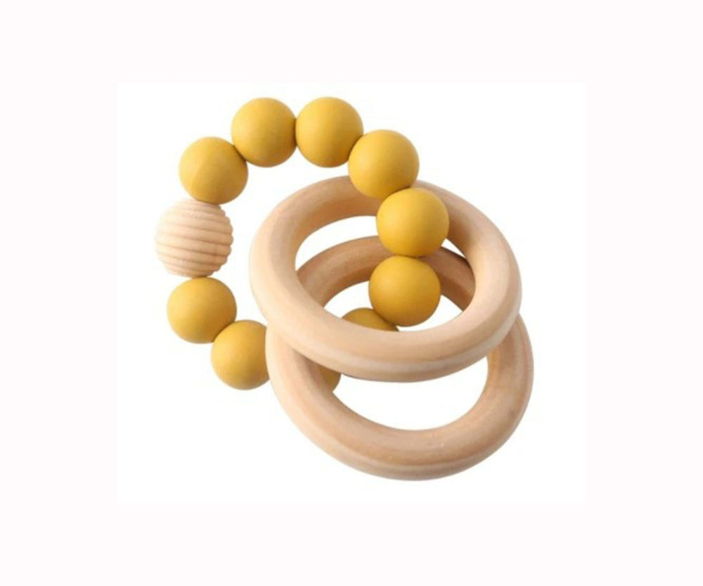 Silicone Beaded Teether Bangles