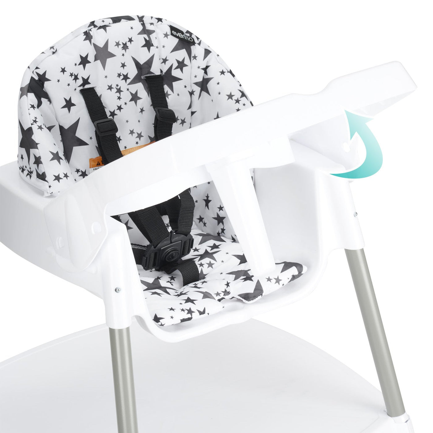 4-in-1 Eat & Grow Convertible High Chair | Pop Star White