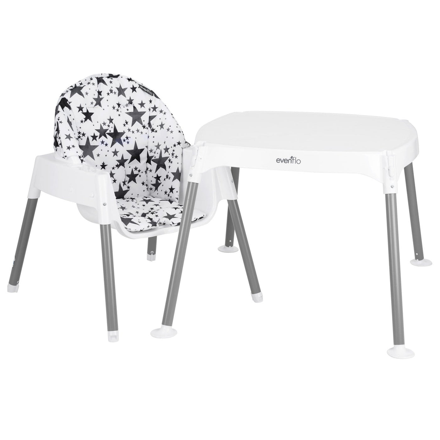 4-in-1 Eat & Grow Convertible High Chair | Pop Star White