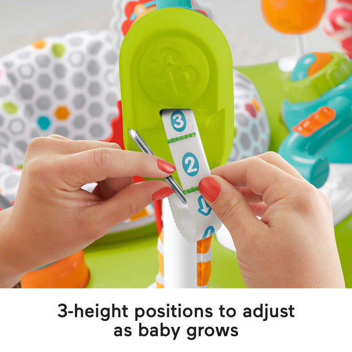 Fisher-Price Fitness Fun Folding Jumperoo Activity Center – Monkey