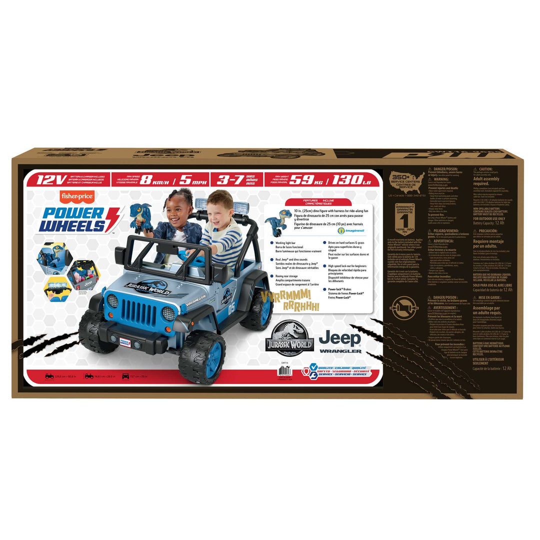 Racer Flj84 Montable Dino Racer Power Wheels Jurassic World Fisher