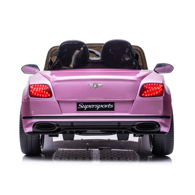 12V Bentley Continental 2 Seater Ride on Car with Parental Remote Control for 3-8 Years - Dti Direct USA