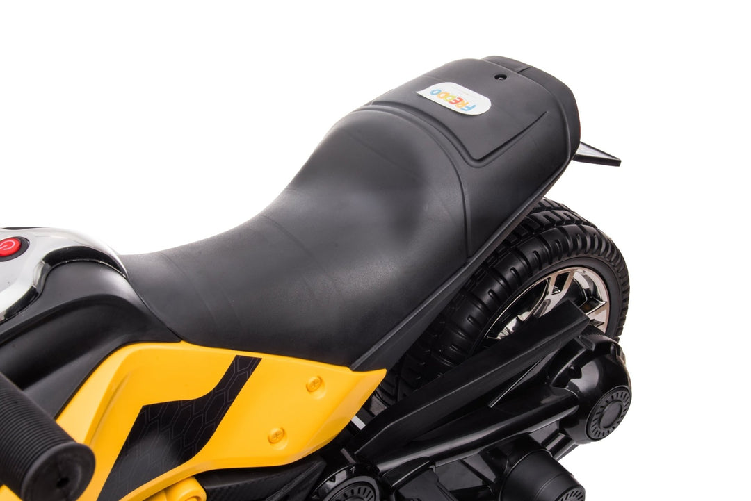 Wheel Seater 12V Ride on Motorcycle – Monkey Bunks