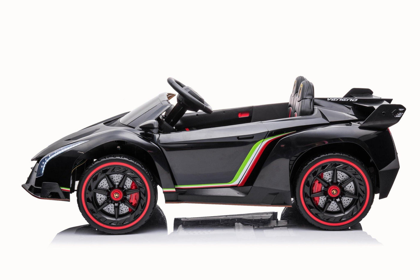 24V 4x4 Lamborghini Veneno 2 Seater Ride on with Parental Remote Control for 3-8 Years - Dti Direct USA