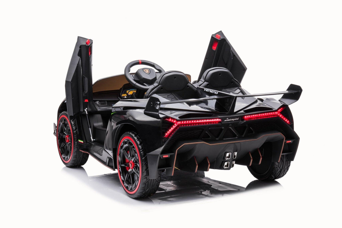 24V 4x4 Lamborghini Veneno 2 Seater Ride on with Parental Remote Control for 3-8 Years - Dti Direct USA