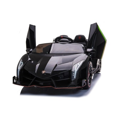 24V 4x4 Lamborghini Veneno 2 Seater Ride on with Parental Remote Control for 3-8 Years - Dti Direct USA