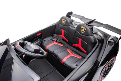 24v ride on 4x4 red lamborghini ride on car 24v 2 seater with Parental Remote Control for 3-8 Years - Dti Direct USA