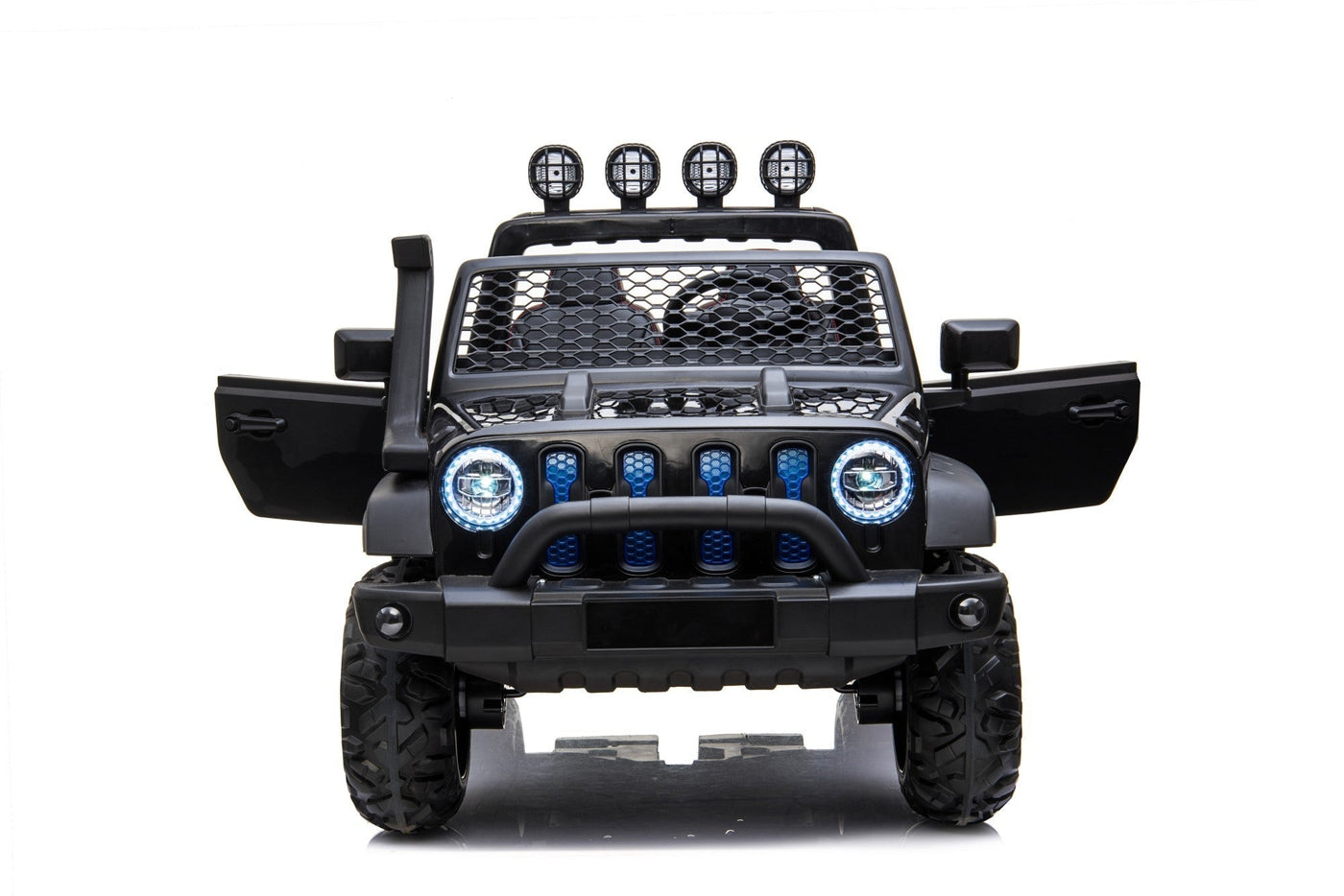 24V Freddo Toys Jeep with Top Lights 2 Seater Ride On - DTI Direct USA