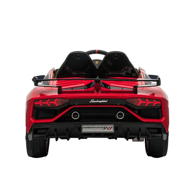 12V Lamborghini Aventador SVG Sports 1 Seater Ride on Car - Dti Direct USA