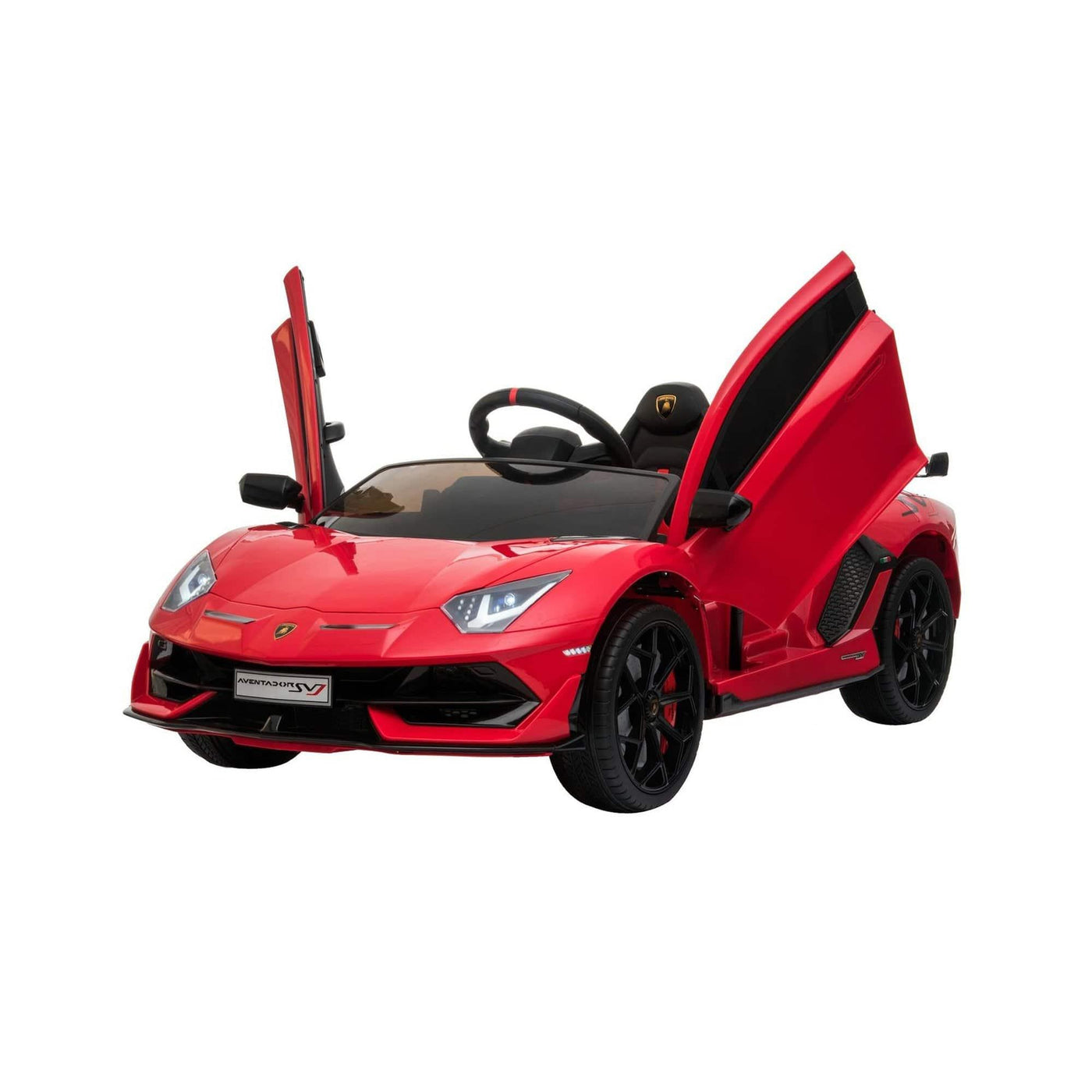 12V Lamborghini Aventador SVG Sports 1 Seater Ride on Car - Dti Direct USA