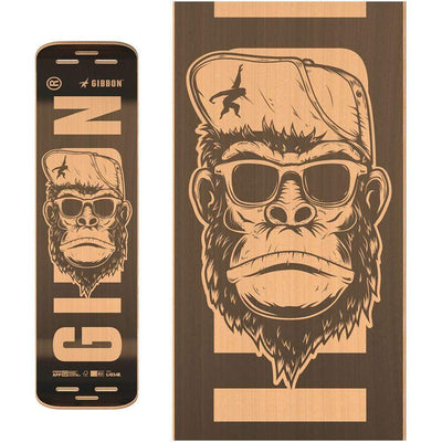 Gibbon Slackline Giboard Set - Caesar with job line - slacklining board