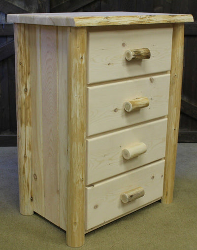 Frontier Hand Peeled 4 Drawer Chest