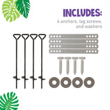Swing Set Anchor Kit