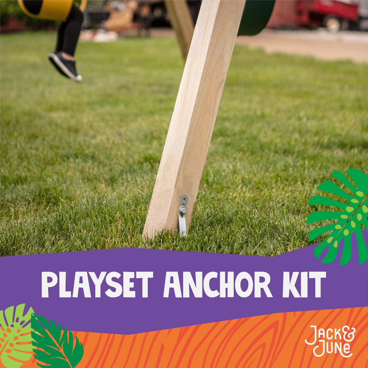 Swing Set Anchor Kit