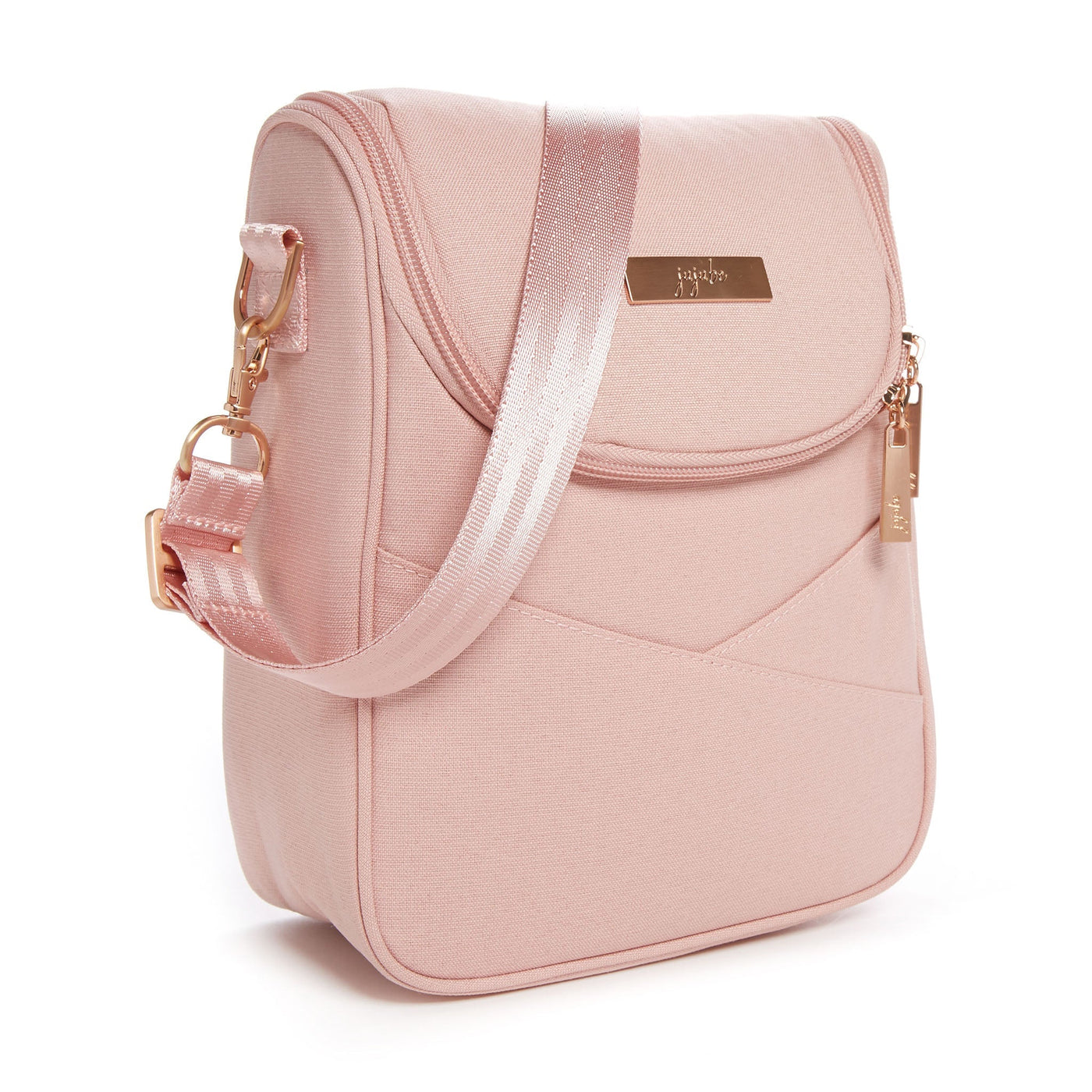 Jujube Be Cool insulated bottle bag in Blush Chromatics color – stylish, compact, and perfect for keeping bottles cool or warm.
