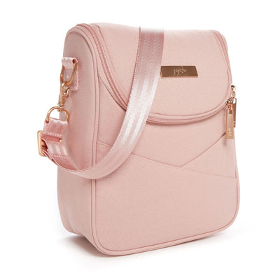 Jujube Be Cool insulated bottle bag in Blush Chromatics color – stylish, compact, and perfect for keeping bottles cool or warm.
