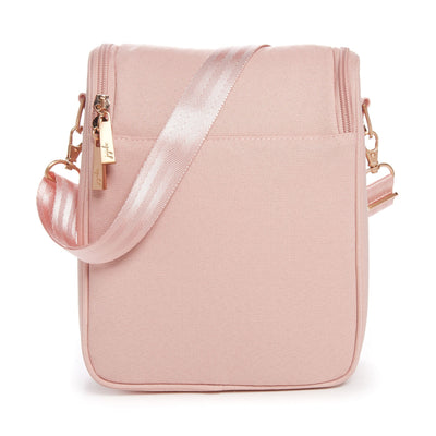 Jujube Be Cool insulated bottle bag in Blush Chromatics color – stylish, compact, and perfect for keeping bottles cool or warm.