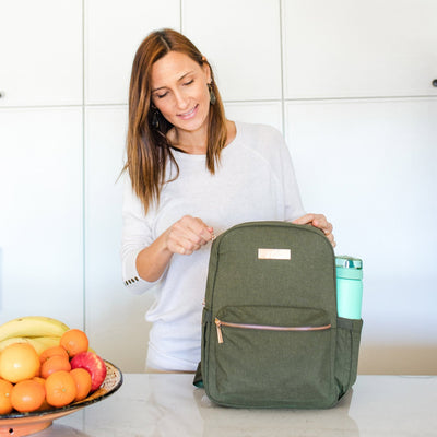 Midi Backpack - Olive Chromatics