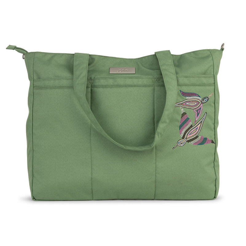 Super Be - Embroidered Jade