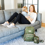 Zealous Backpack - Olive Chromatics