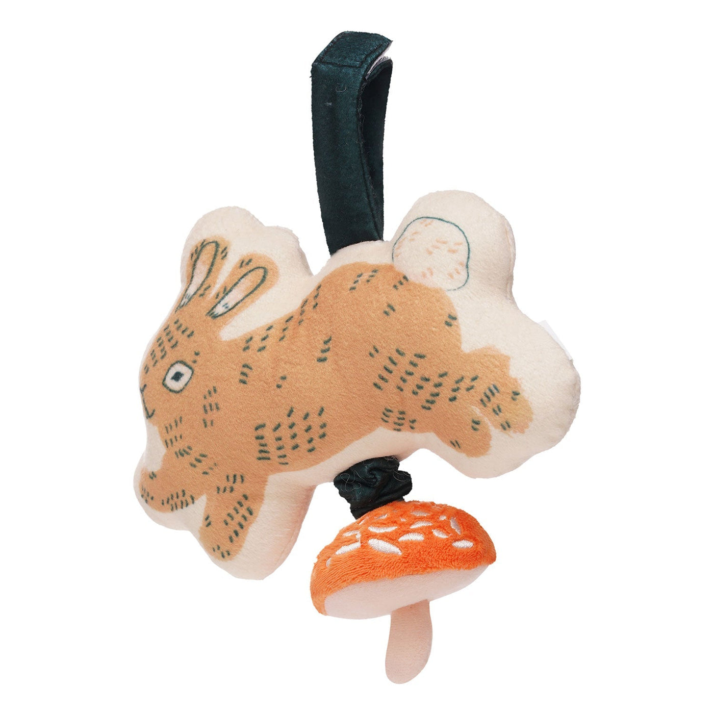 Button Bunny Pull Musical by Manhattan Toy