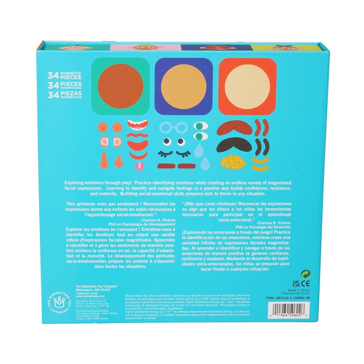 Making Faces Magnetic Set by Manhattan Toy