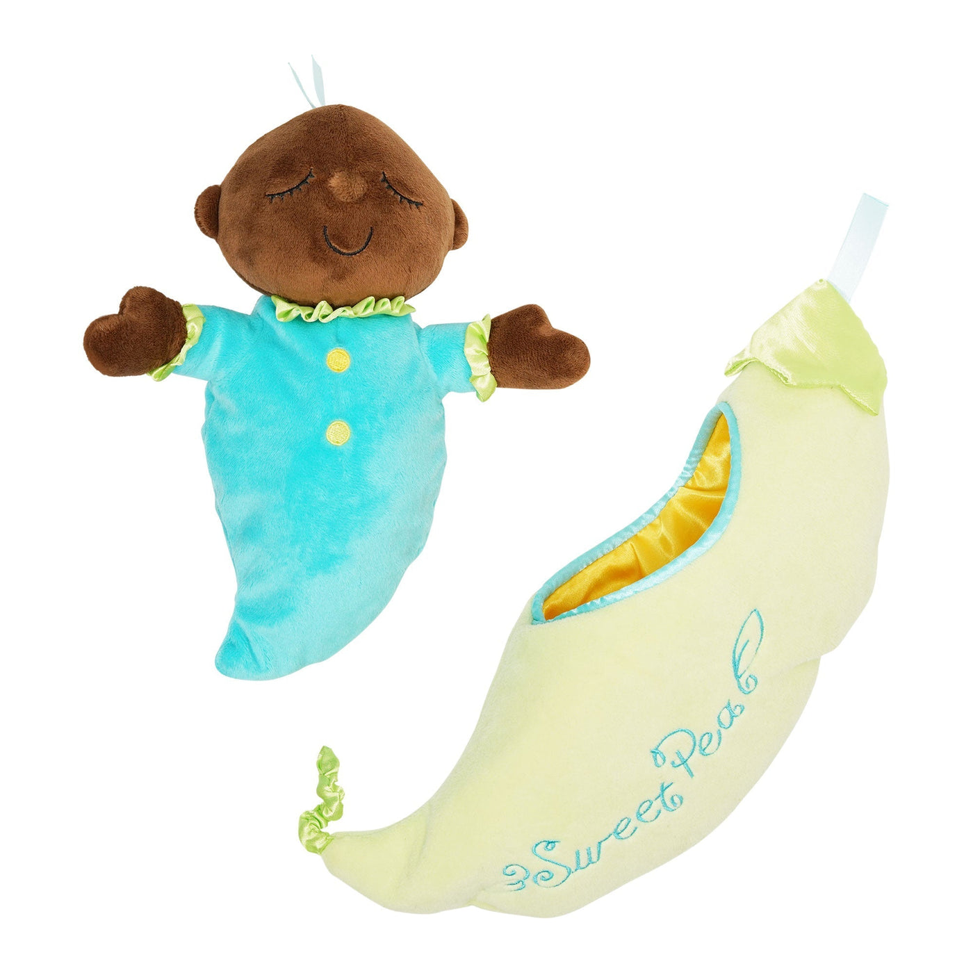 Snuggle Pods Sweet Pea Brown by Manhattan Toy