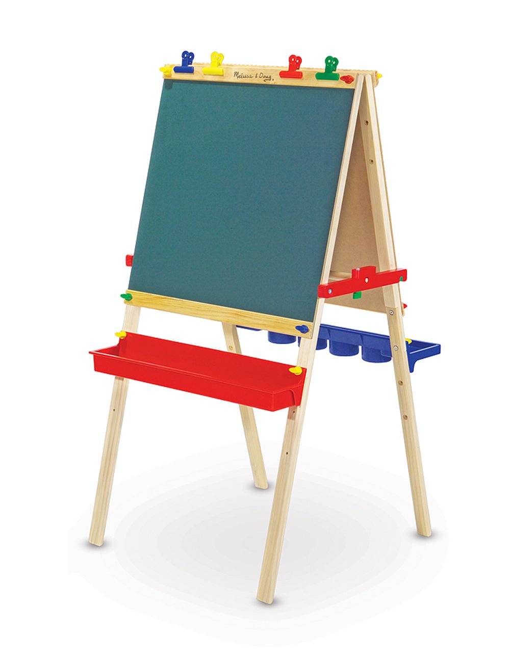 Melissa & Doug Deluxe Wooden Standing Art Easel